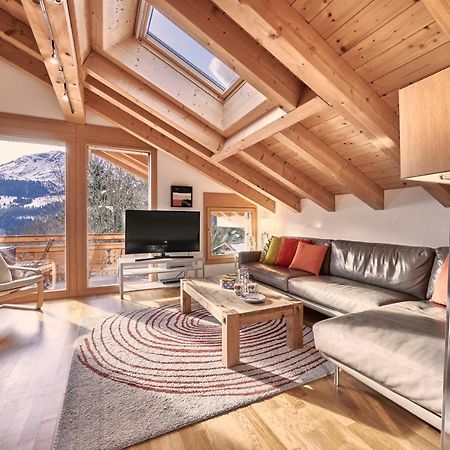 Chalet Bergfrieden Penthouse Wengen Kültér fotó