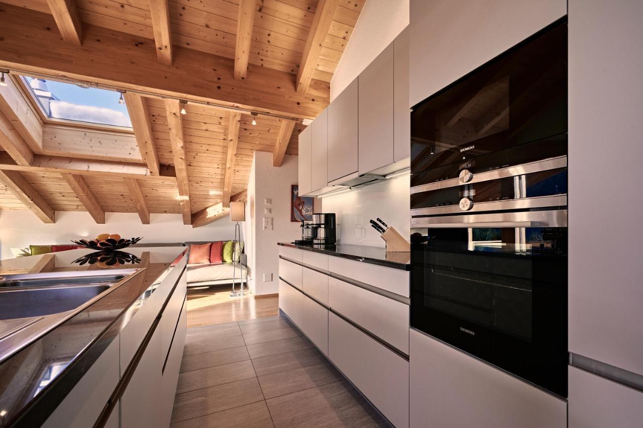 Chalet Bergfrieden Penthouse Wengen Kültér fotó
