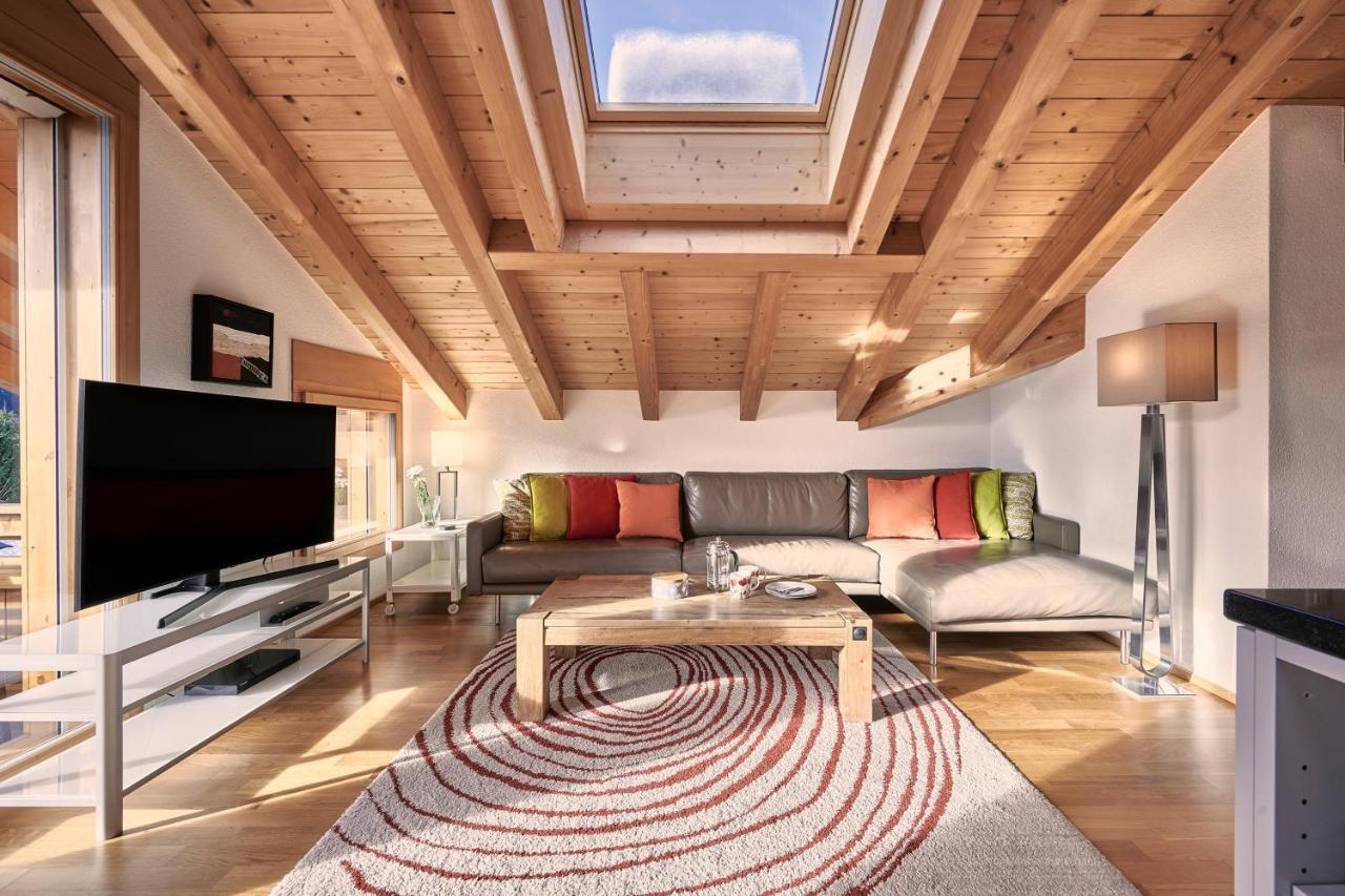 Chalet Bergfrieden Penthouse Wengen Kültér fotó