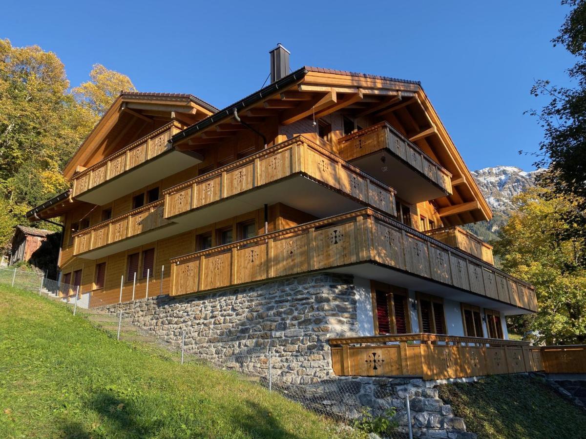 Chalet Bergfrieden Penthouse Wengen Kültér fotó