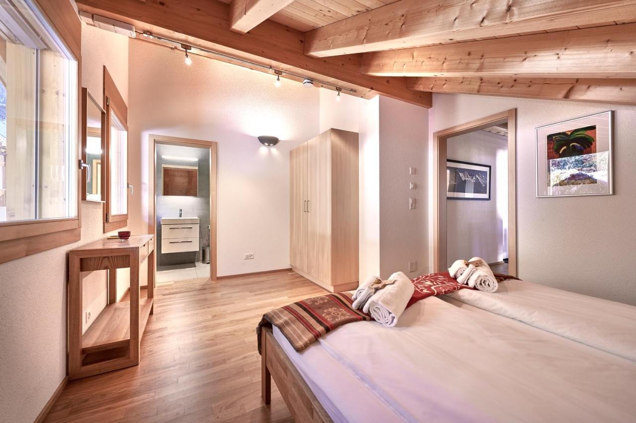 Chalet Bergfrieden Penthouse Wengen Kültér fotó