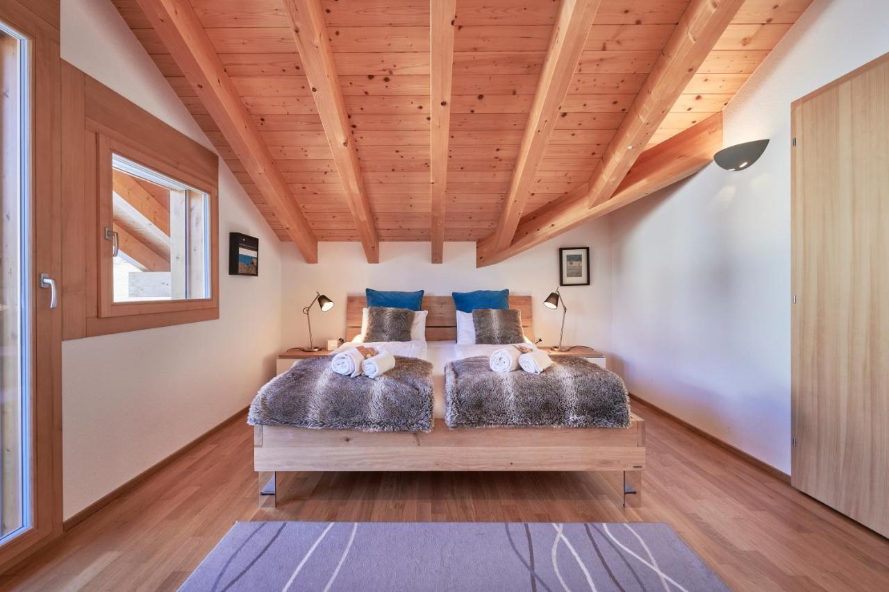Chalet Bergfrieden Penthouse Wengen Kültér fotó