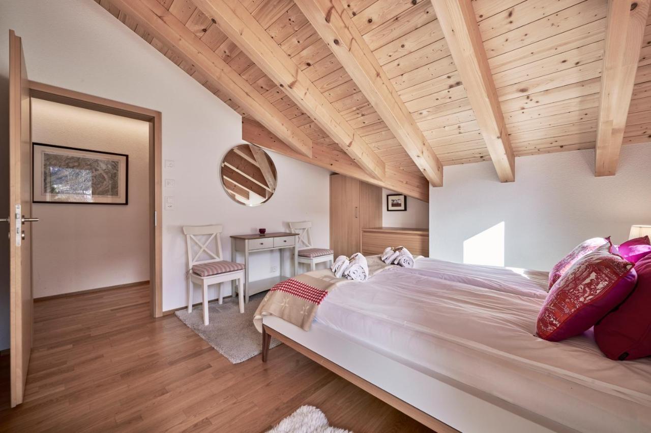 Chalet Bergfrieden Penthouse Wengen Kültér fotó
