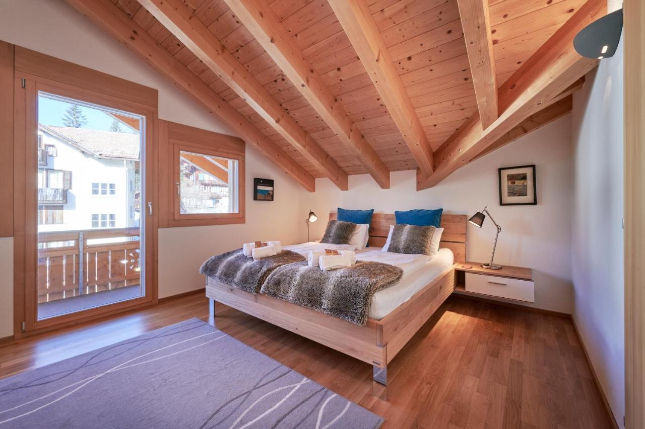 Chalet Bergfrieden Penthouse Wengen Kültér fotó
